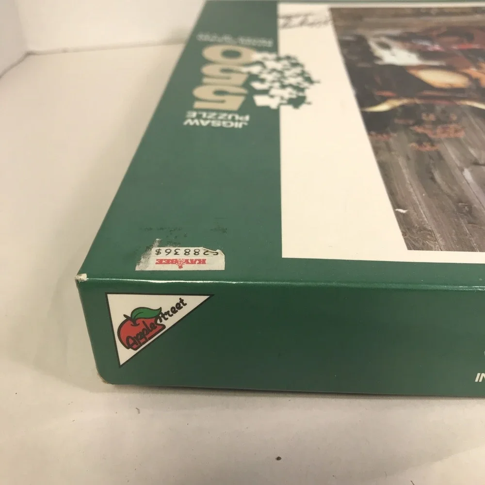 Sealed Vintage Apple Street 550pc. Puzzle 1989 Blazing Saddles Jigsaw